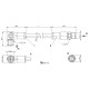 Кабель для датчиків Balluff BCC0LYH (BCC S425-S414-3A-305-PS8434-050-C002)