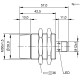 Індуктивний датчик Balluff BAW M30ME-UAC15F-S04G (BAW002Y)