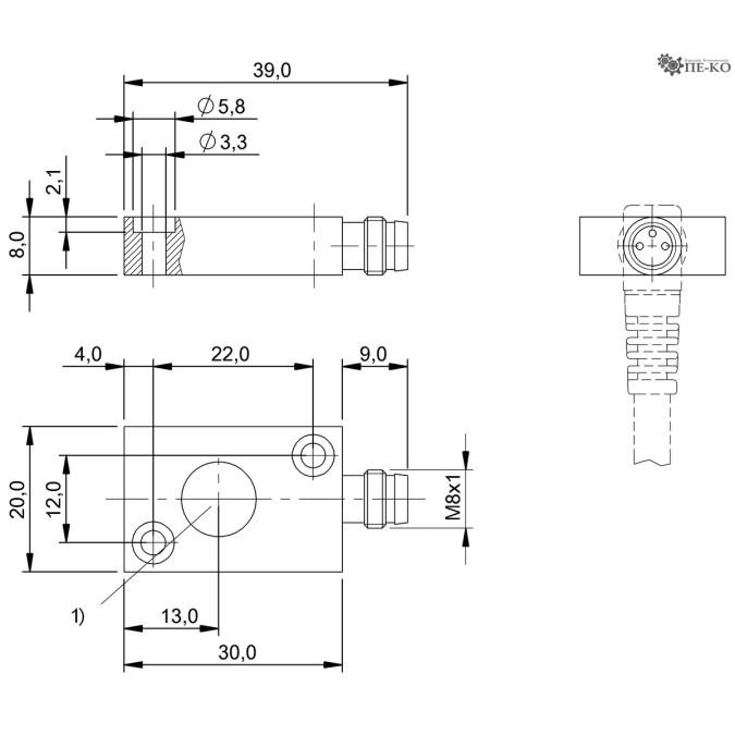 Індуктивний датчик Balluff BAW R06AC-UAF20B-S49G (BAW0034)