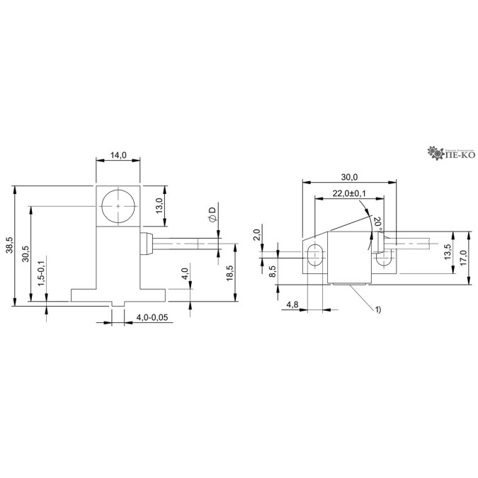 Індуктивний датчик Balluff BAW Z01AC-UAD50B-DP03-K (BAW003E)