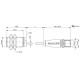 Індуктивний датчик Balluff BAW M18ME-UAC48B-BP01,5-GS04-003 (BAW003T)