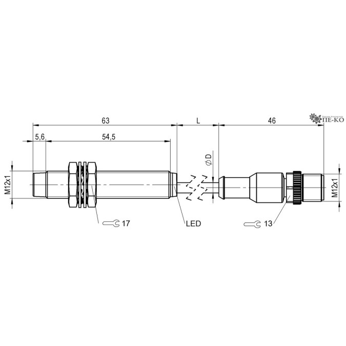 Індуктивний датчик Balluff BAW M12MM-UAC70G-BP00,2-GS04 (BAW004E)