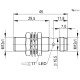 Індуктивний датчик Balluff BAW M12ME-UAC35C-S04G (BAW004K)