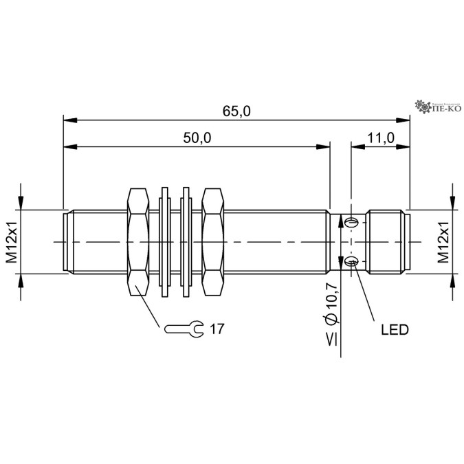 Індуктивний датчик Balluff BAW M12MI-UAC20B-S04G-515 (BAW0050)