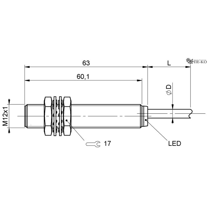 Індуктивний датчик Balluff BAW M12MN-ICC35C-BP02 (BAW0051)