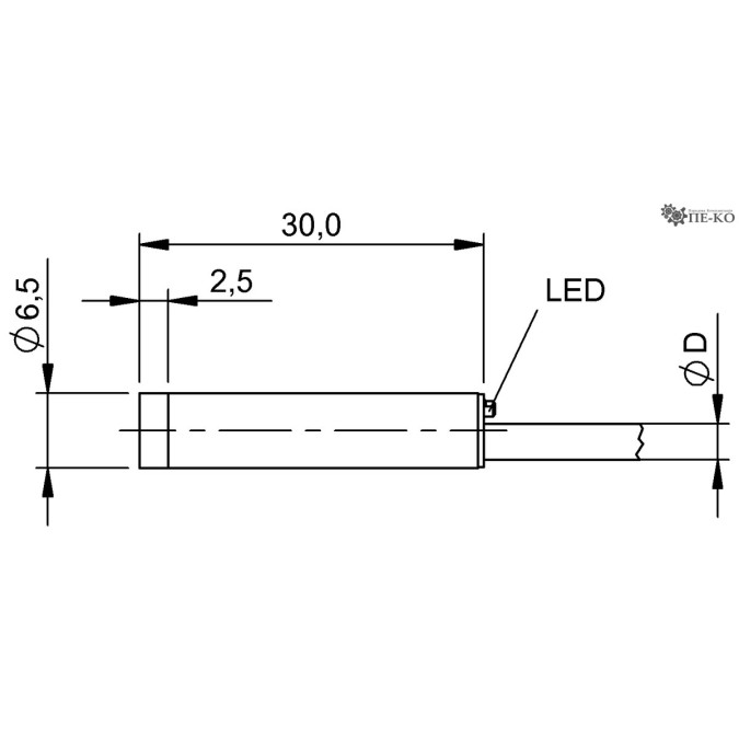 Індуктивний датчик Balluff BES 516-349-E4-C-02 (BES00TZ)