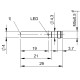 Індуктивний датчик Balluff BES G04EC-POC08B-S26G (BES0120)