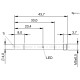 Індуктивний датчик Balluff BES G04ED-PSC50F-S26G (BES012K)