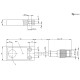 Індуктивний датчик Balluff BES 516-347-MO-C-S4-00,5 (BES01FP)