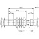 Індуктивний датчик Balluff BES M12MD-NSC80F-S04G (BES01PT)