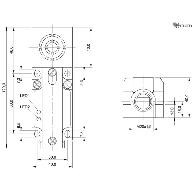 Індуктивний датчик Balluff BES 517-134-M5-H (BES020K)