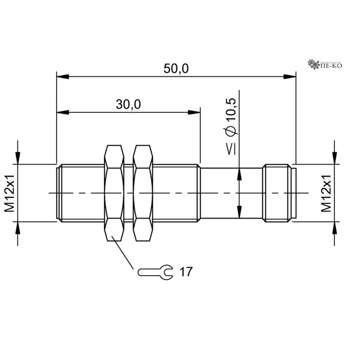 Індуктивний датчик Balluff BES 515-325-E5-T-S4 (BES02EK)