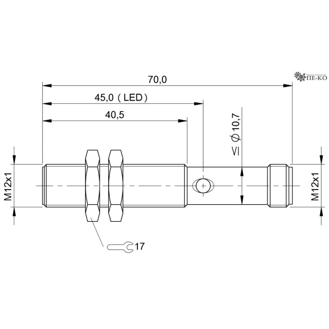 Індуктивний датчик Balluff BES 515-325-S4-C (BES02EL)