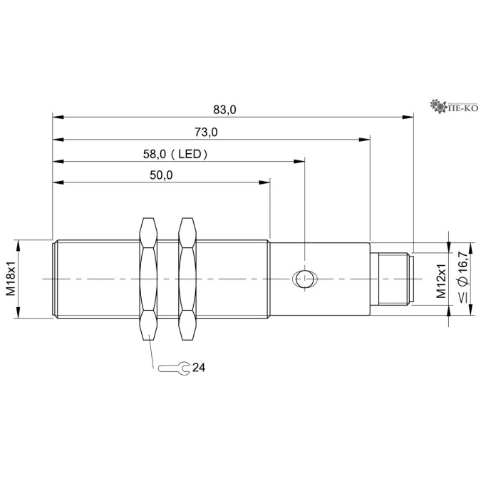 Індуктивний датчик Balluff BES 515-326-S4-C (BES02EU)