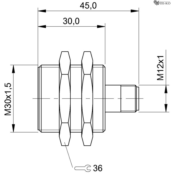 Індуктивний датчик Balluff BES 515-327-E5-T-S4 (BES02F0)