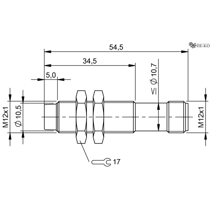 Індуктивний датчик Balluff BES 515-356-E5-T-S4 (BES02FA)