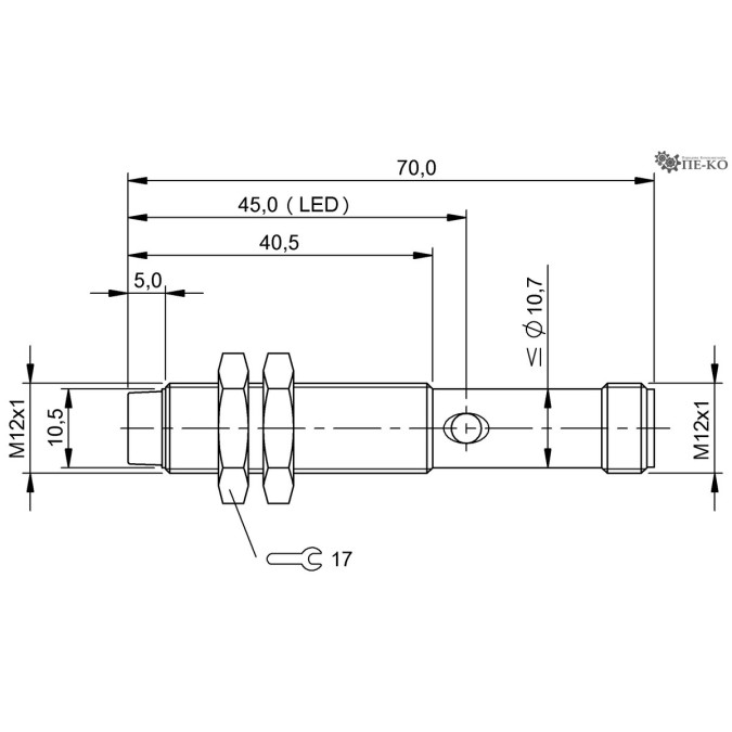 Індуктивний датчик Balluff BES 515-356-S4-C (BES02FC)