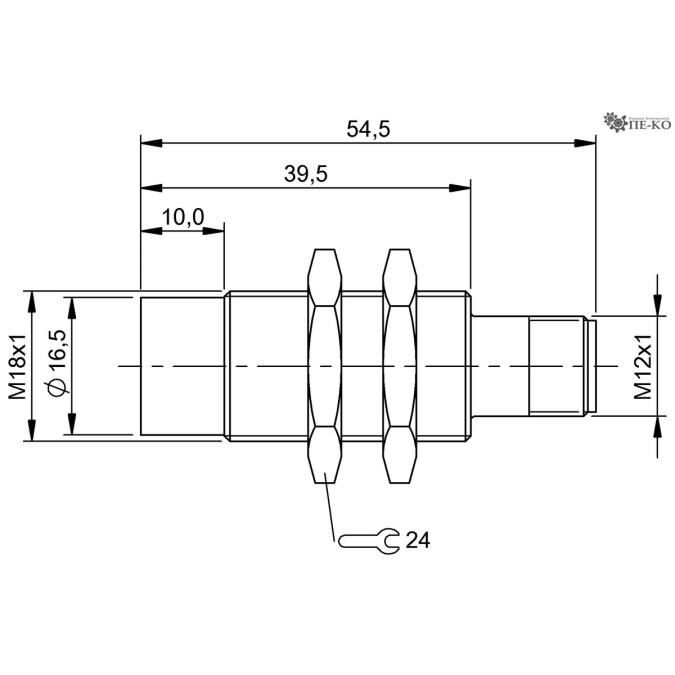 Індуктивний датчик Balluff BES 515-360-E5-T-S4 (BES02FK)