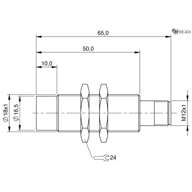 Індуктивний датчик Balluff BES 515-360-SA12-S4-T (BES02FM)