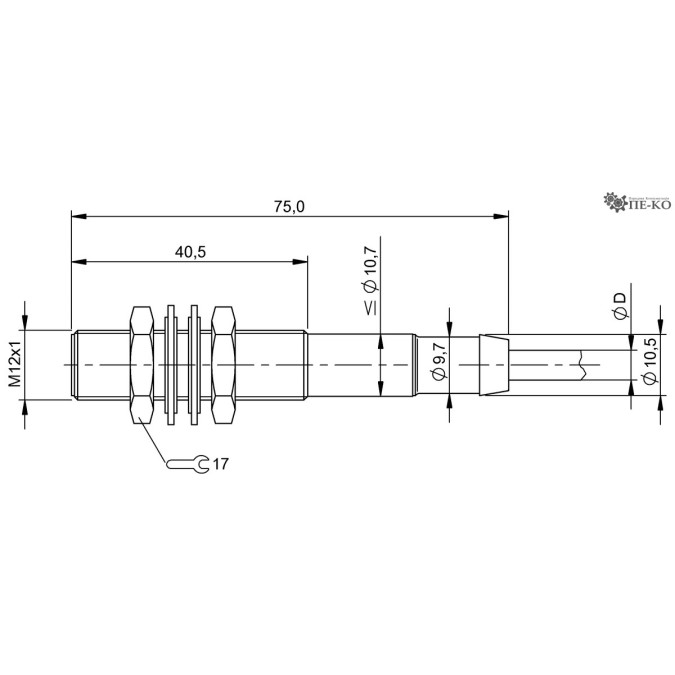 Індуктивний датчик Balluff BES 516-325-SA19-03 (BES02HU)