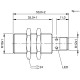 Індуктивний датчик Balluff BES M18MF1-PSC50A-S04G-W01 (BES02KA)