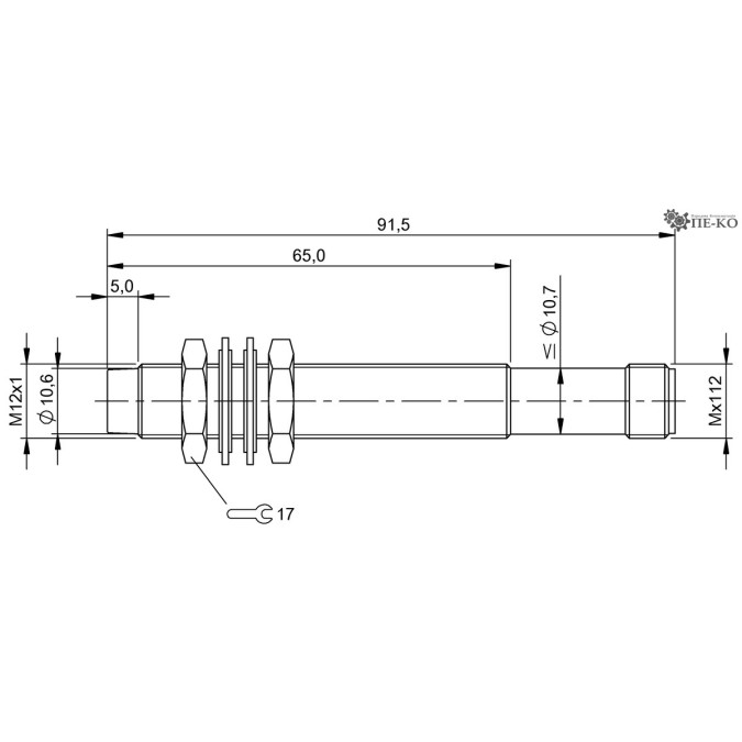 Індуктивний датчик Balluff BES 113-3019-SA1-S4 (BES02M5)