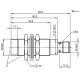 Індуктивний датчик Balluff BES M18EF1-NSC20F-S04G-S (BES02Y0)