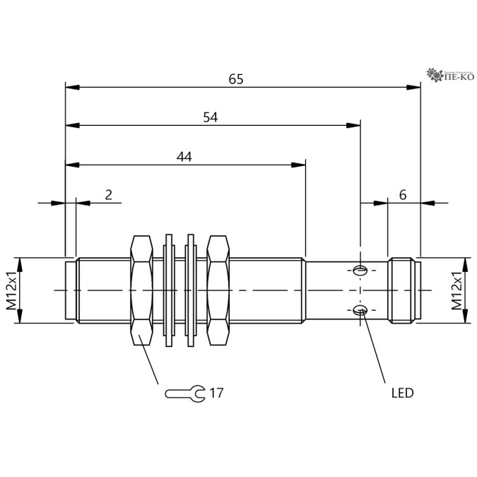 Індуктивний датчик Balluff BES M12EG1-POC20S-S04G-S (BES02Z1)