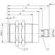 Індуктивний датчик Balluff BES M30EG1-PSC80N-S04G-S (BES02ZH)
