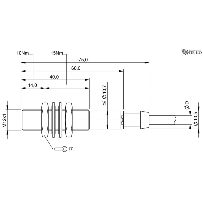 Індуктивний датчик Balluff BES 516-329-SA14-AO-X-03 (BES0361)