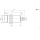 Індуктивний датчик Balluff BES M30MM-PSC30F-S04G (BES03RE)