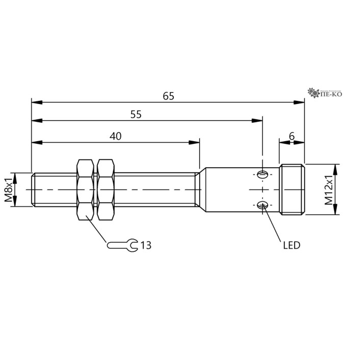 Індуктивний датчик Balluff BES M08MG1-PSC20A-S04G-W (BES03YP)