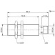 Індуктивний датчик Balluff BES M18EI-POC80B-S04G-L01 (BES0438)