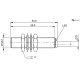 Індуктивний датчик Balluff BES M12MI-PSC40B-BP03-112 (BES04FM)