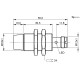 Індуктивний датчик Balluff BES M18ME-PSC80F-S04G (BES055R)