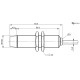 Індуктивний датчик Balluff BES M18MN-PSC80F-BV05 (BES05EE)