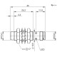 Індуктивний датчик Balluff BES M12MC1-PSC12F-S04G (BES05KK)