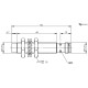 Індуктивний датчик Balluff BES M12MI-PSC80E-S04G-W08 (BES05KW)