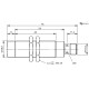 Індуктивний датчик Balluff BES M18MH2-GNX80F-S04G-EXC (BES05N0)