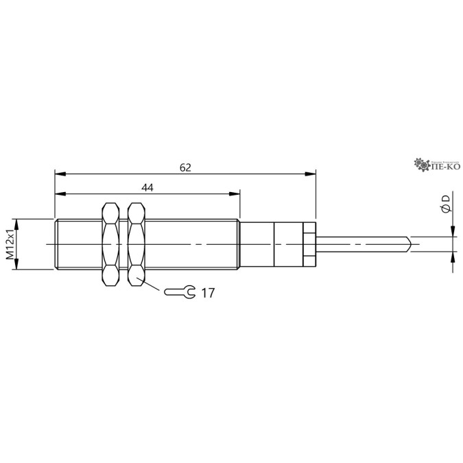 Індуктивний датчик Balluff BES M12MG2-GNX20B-BT02-EXB (BES05NM)