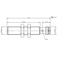 Індуктивний датчик Balluff BES M12MI-PSC30A-S04G-W09 (BES05Y2)