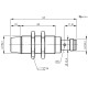 Індуктивний датчик Balluff BES M18EH1-L01C12F-S04G-L04 (BES0601)