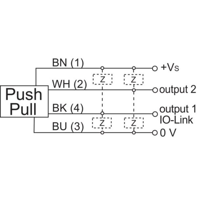 Індуктивний датчик Baumer IF200.D10L-Q41.GP2O.71CV/A014