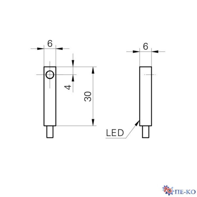 Індуктивний датчик Baumer IFFM 06P35A1/O1L