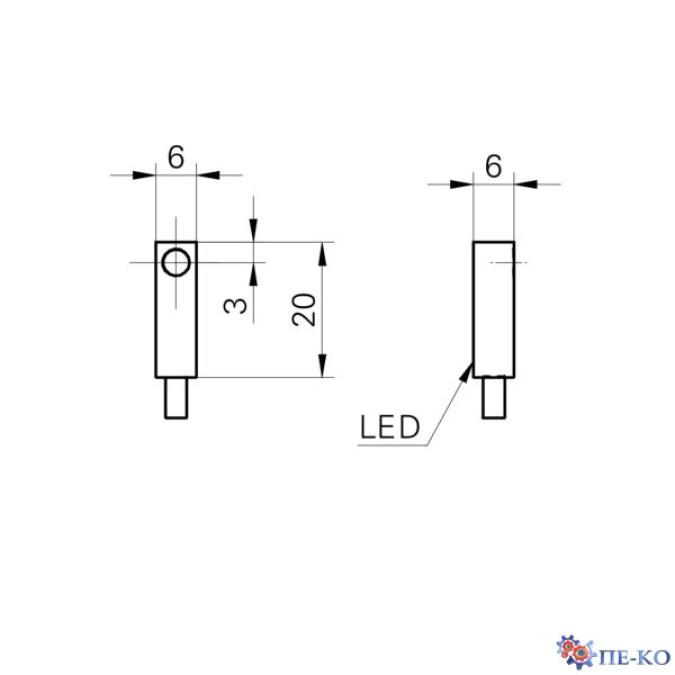 Індуктивний датчик Baumer IFFM 06P35A3/O1L