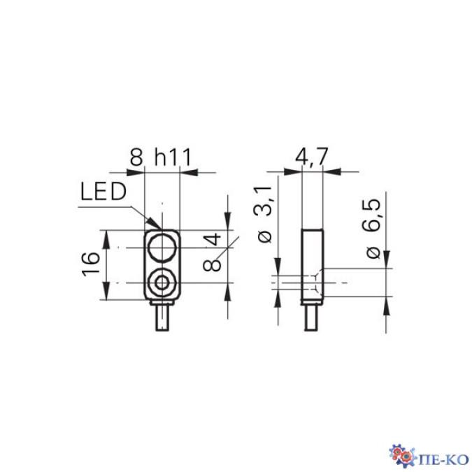 Індуктивний датчик Baumer IFFM 08N17A6/KS35L