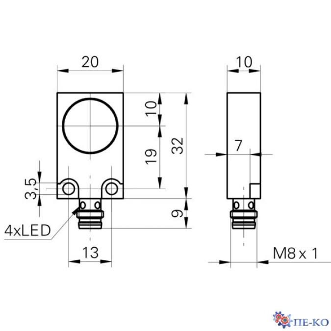 Індуктивний датчик Baumer IFFM 20N1501/S35L