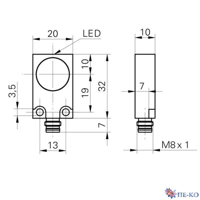 Індуктивний датчик Baumer IFFM 20N37A3/S35L