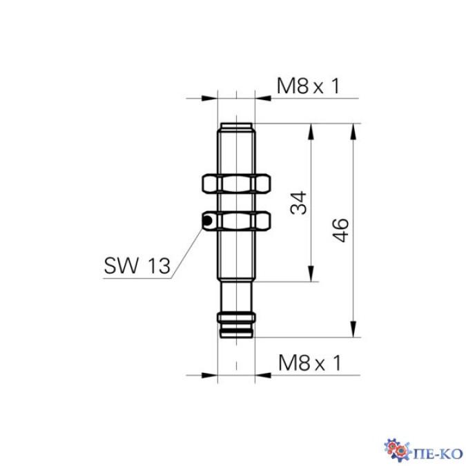 Індуктивний датчик Baumer IFRD 08N17T1/S35