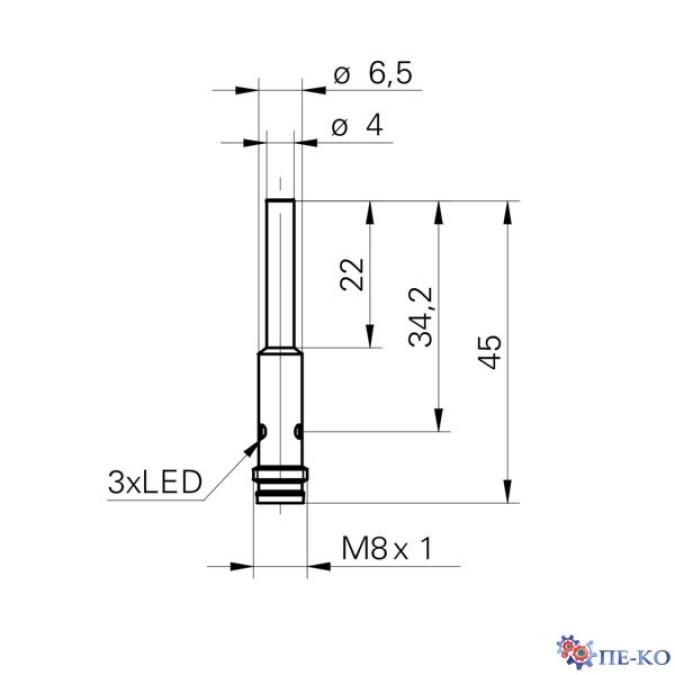 Індуктивний датчик Baumer IFRM 04P17A1/S35L